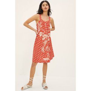 Farm Rio Palm Tree Printed Mini Dress - Small